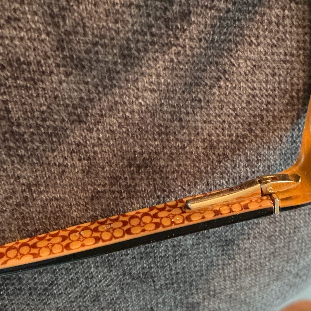 Coach Tortoise Shell Glasses - Picture 5 of 6